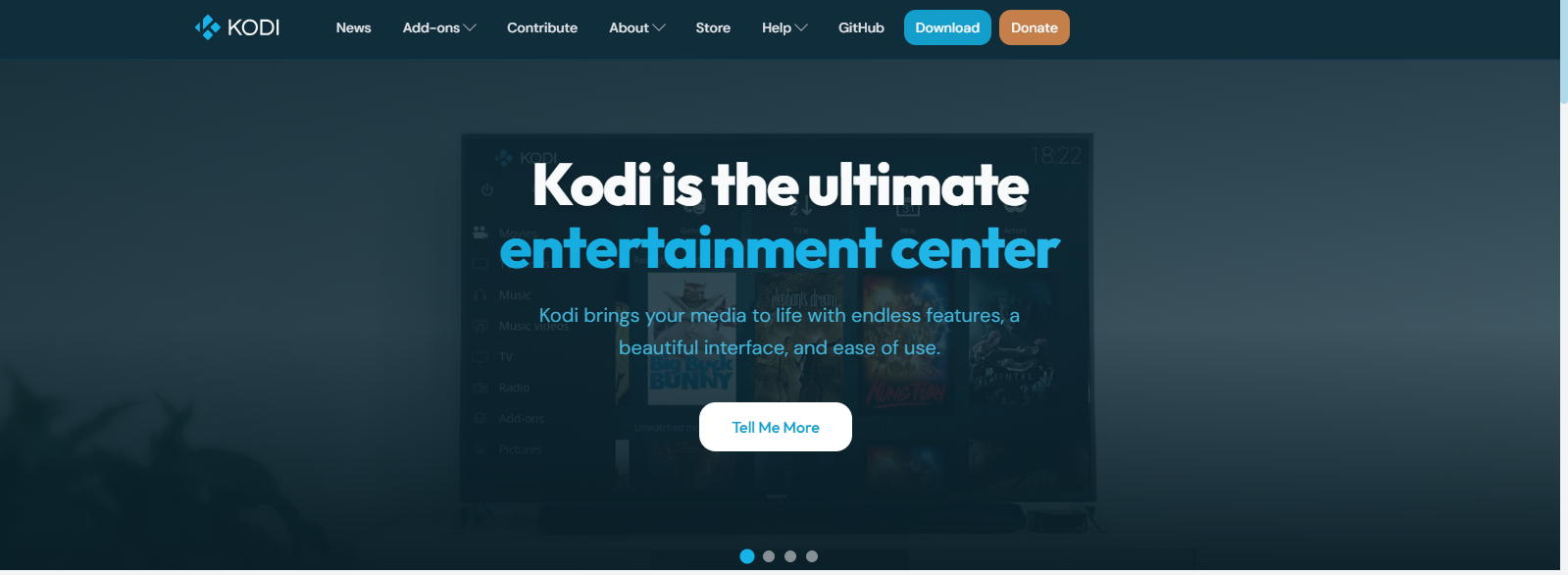 Kodi media center
